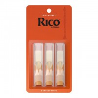 Rico By D'Adario Bb Clarinet Reeds 2, 3-Pack