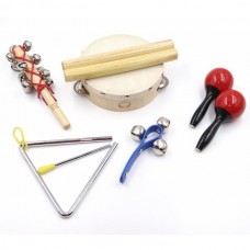 GP Percussion 6-Piece Percussion Pack w/Bag