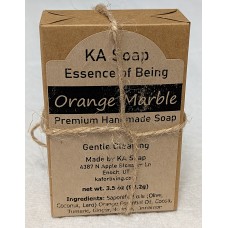 KA For Living Orange Marble Soap