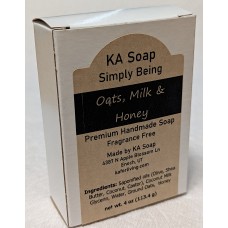 Simply Being Oatmeal, Coconut Milk, and Honey Soap